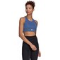 Naiste spordirinnahoidja Adidas 3-Stripes Sport Bra Top W GL3808, sinine hind ja info | Rinnahoidjad | kaup24.ee