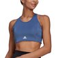 Naiste spordirinnahoidja Adidas 3-Stripes Sport Bra Top W GL3808, sinine hind ja info | Rinnahoidjad | kaup24.ee