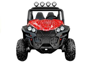 Elektriauto lastele Buggy S2588, Spider, punane lakitud hind ja info | Laste elektriautod | kaup24.ee