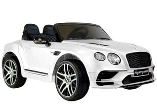 Elektriauto Bentley Supersports JE1155, valge hind ja info | Laste elektriautod | kaup24.ee