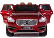 Elektriauto lastele VOLVO XC90, punane lakitud цена и информация | Laste elektriautod | kaup24.ee