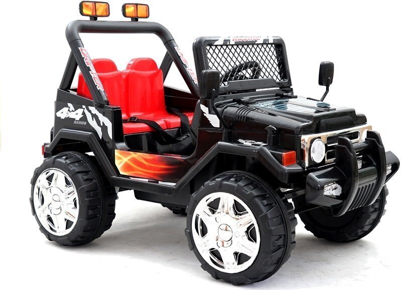 Elektriauto lastele Jeep Raptor S618, must hind ja info | Laste elektriautod | kaup24.ee