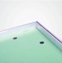 Алюминиевый ревизионный лючок (для плитки), 150x150x12.5 мм цена и информация | Изоляционный и уплотняющий упаковочный материал | kaup24.ee