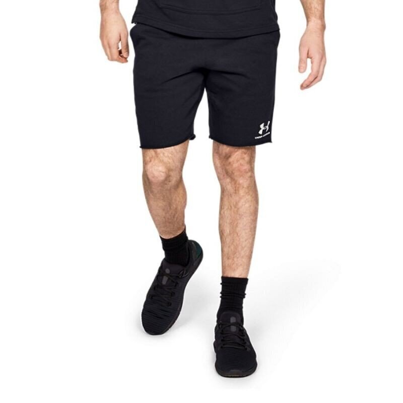 Meeste lühikesed püksid Under Armour Sportstyle Terry Short, must hind ja info | Meeste spordiriided | kaup24.ee