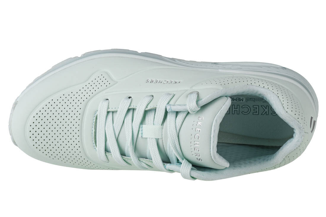 Naiste spordijalatsid Skechers Uno Frosty Kicks 155359-MNT, sinine hind ja info | Naiste spordi- ja vabaajajalatsid | kaup24.ee