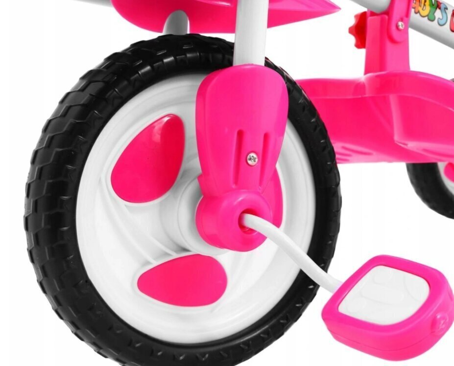 Kolmerattaline jalgratas elevant Ramiz, roosa hind ja info | Kolmerattalised jalgrattad | kaup24.ee