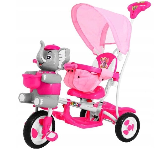 Kolmerattaline jalgratas elevant Ramiz, roosa hind | kaup24.ee