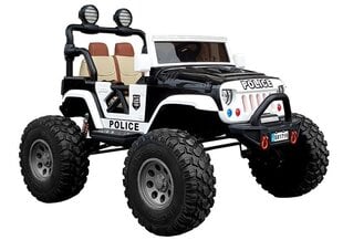 Elektriauto lastele Jeep SX1719 Police, must цена и информация | Электромобили для детей | kaup24.ee