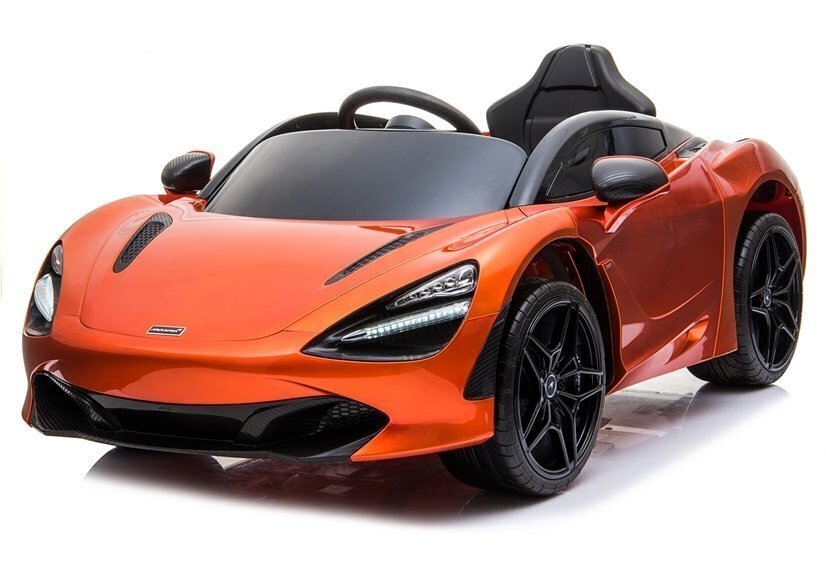 Elektriauto lastele McLaren 720S, oranž lakitud hind ja info | Laste elektriautod | kaup24.ee