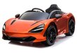 Elektriauto lastele McLaren 720S, oranž lakitud hind ja info | Laste elektriautod | kaup24.ee