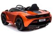 Elektriauto lastele McLaren 720S, oranž lakitud hind ja info | Laste elektriautod | kaup24.ee