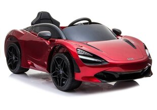 Детский электромобиль McLaren 720S, красный лакированный цена и информация | Электромобили для детей | kaup24.ee