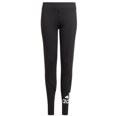 Спортивные леггинсы для девочек Adidas G D2M Tight Jr GN1438, черные цена и информация | Штаны для девочек | kaup24.ee