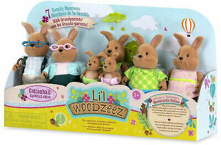 Jänesepere vanavanematega L'il Woodzeez, 6492Z hind ja info | Tüdrukute mänguasjad | kaup24.ee