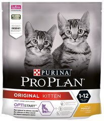 Сухой корм для котов Pro Plan Cat Junior 0,4 кг цена и информация | Сухой корм для кошек | kaup24.ee