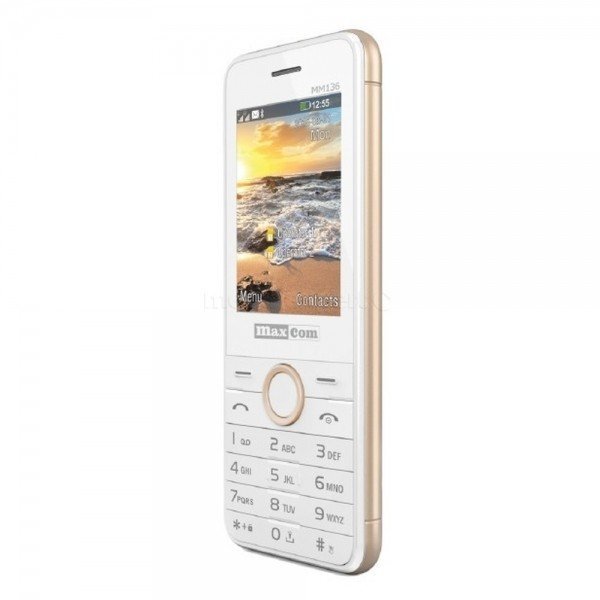 Maxcom MM136 White цена и информация | Telefonid | kaup24.ee
