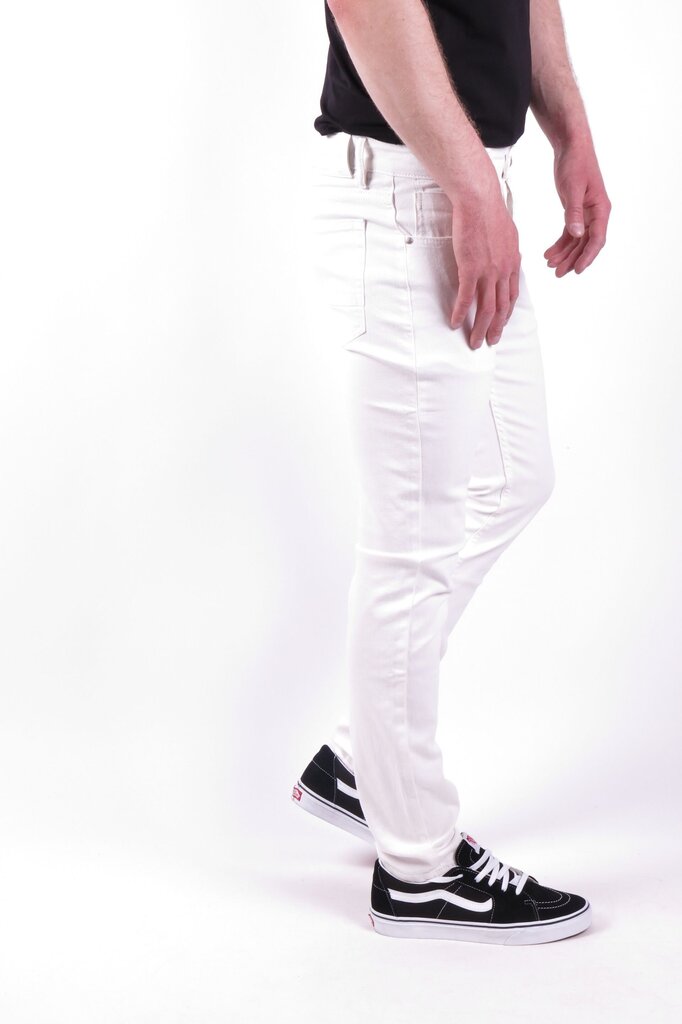 Meeste teksapüksid Kenzarro, valge цена и информация | Meeste teksad | kaup24.ee