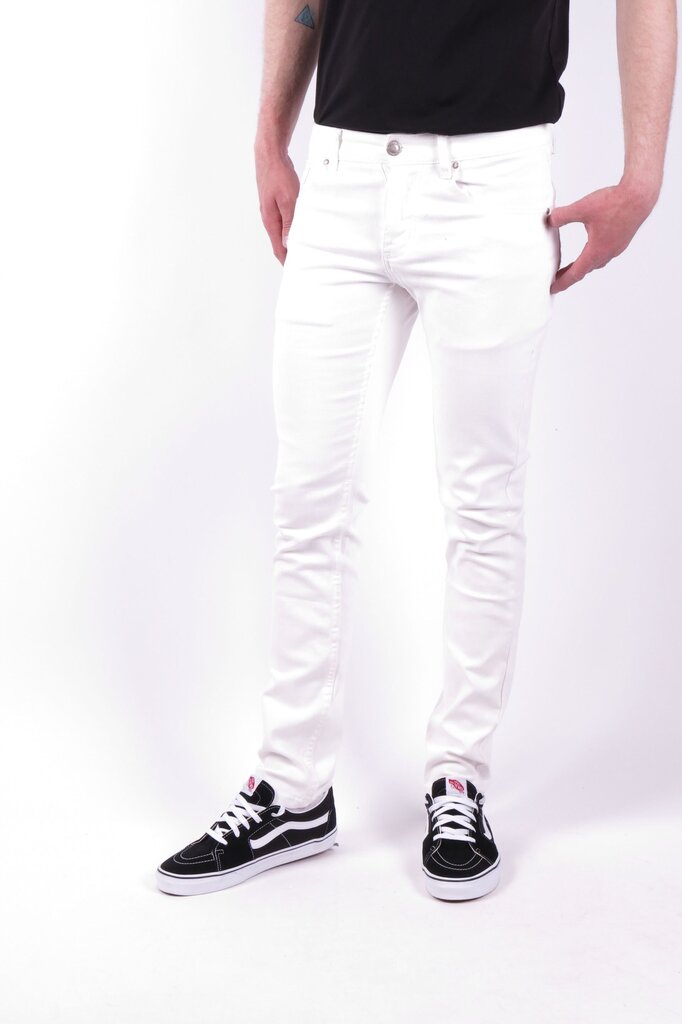 Meeste teksapüksid Kenzarro, valge цена и информация | Meeste teksad | kaup24.ee