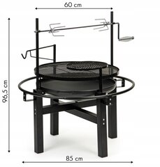 BBQ grill ModernHome 86 cm, 5in1 hind ja info | Grillid | kaup24.ee