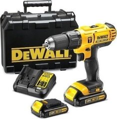 Аккумуляторная ударная шуроповерт-дрель DeWalt DCD776M1T-QW цена и информация | Шуруповерты, дрели | kaup24.ee