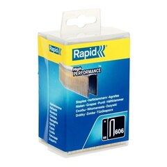 Klambrid Rapid 606/25, 3600 tk, plastpak hind ja info | Käsitööriistad | kaup24.ee