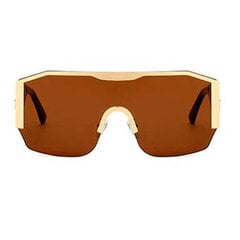 Naiste ruudukujulised prillid UV400 filtriga, pruun värv hind ja info | Naiste päikeseprillid | kaup24.ee
