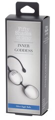 Fifty Shades of Grey вагинальные шарики Inner Goddess Silver Jiggle Balls цена и информация | Вагинальные шарики | kaup24.ee