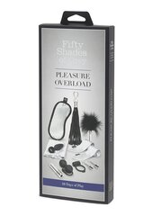 Fifty Shades of Grey секс-комплект Pleasure Overload 10 Days of Play Couple's Kit, 10 предметов цена и информация | Наборы секс-товаров | kaup24.ee