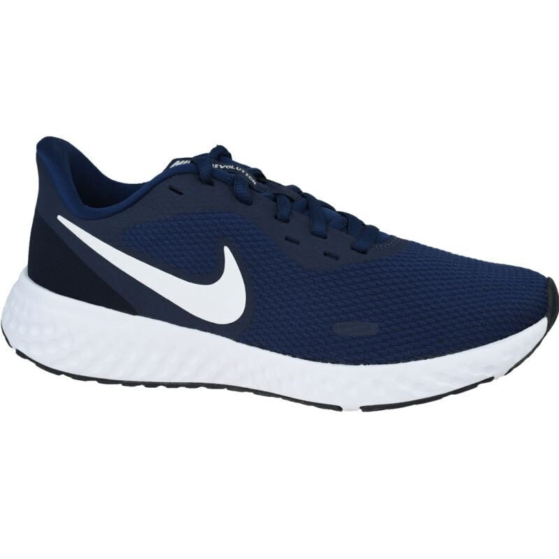 Meeste spordijalatsid Nike Revolution 5 BQ3204 400 40 цена и информация | Spordi- ja vabaajajalatsid meestele | kaup24.ee