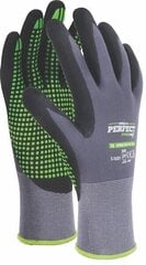 Перчатки Nitrile Flex Pvc Dots, 7 размер цена и информация | Рабочие перчатки | kaup24.ee