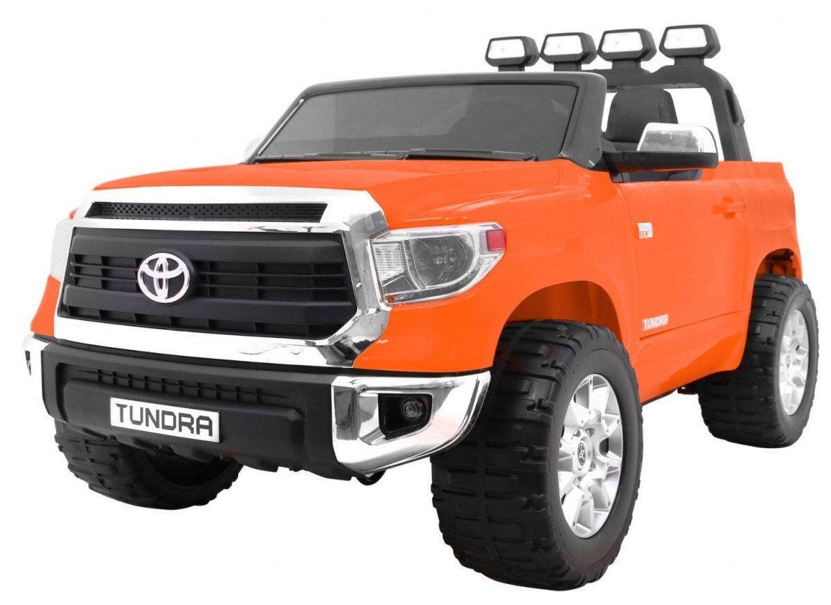 Kahekohaline elektriauto „Toyota Tundra XXl“, oranž hind | kaup24.ee
