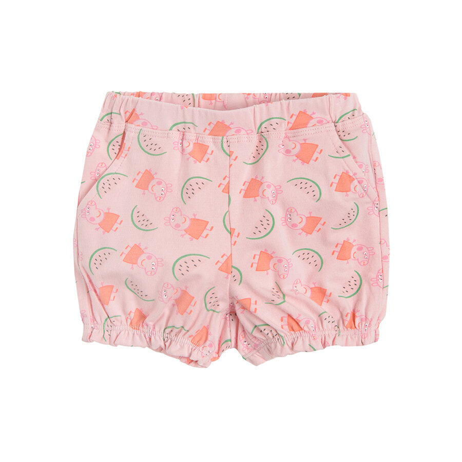 Tüdrukute lühikesed püksid Cool Club Põrsas Peppa (Peppa Pig), LCG2202305 hind ja info | Lühikesed püksid beebidele | kaup24.ee
