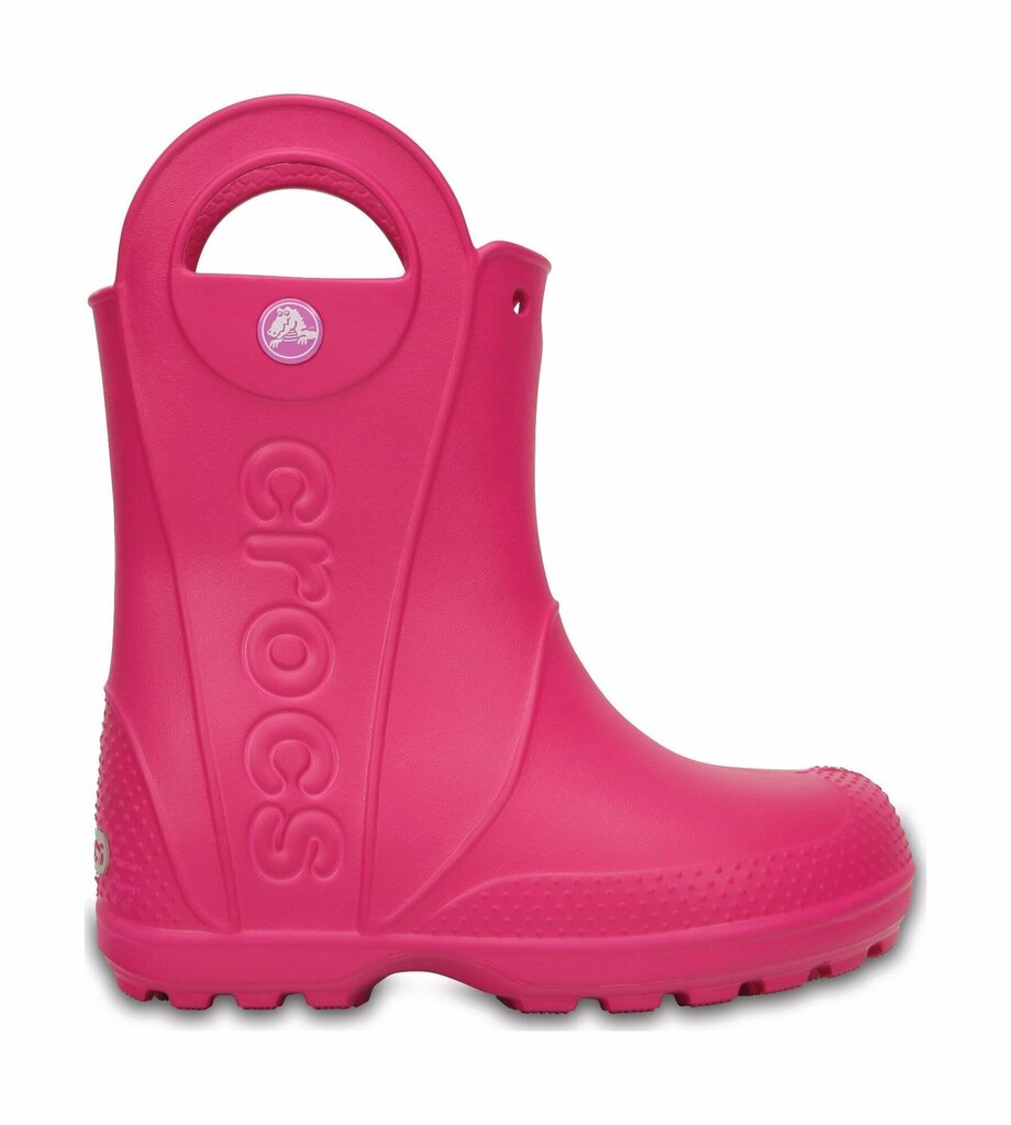 Tüdrukute kummisaapad Crocs™ Handle It Rain Boots цена и информация | Laste kummikud | kaup24.ee