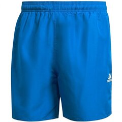 Meeste ujumispüksid Adidas Short Length Solid Swim M GQ1082 75921 цена и информация | Плавки, плавательные шорты | kaup24.ee