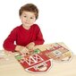 Korduvkasutatav kleebiskomplekt MELISSA & DOUG Farm hind ja info | Arendavad mänguasjad | kaup24.ee