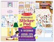 Korduvkasutatav kleebiskomplekt MELISSA & DOUG mängin kodus цена и информация | Arendavad mänguasjad | kaup24.ee