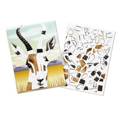 Kleebise mosaiigikomplekt MELISSA & DOUG Safari loomad hind ja info | Arendavad mänguasjad | kaup24.ee