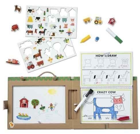 Mängud ja loovkomplekt MELISSA & DOUG Farm hind ja info | Arendavad mänguasjad | kaup24.ee