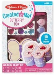 Kastide tootmise komplekt MELISSA & DOUG Butterfly hind ja info | Arendavad mänguasjad | kaup24.ee