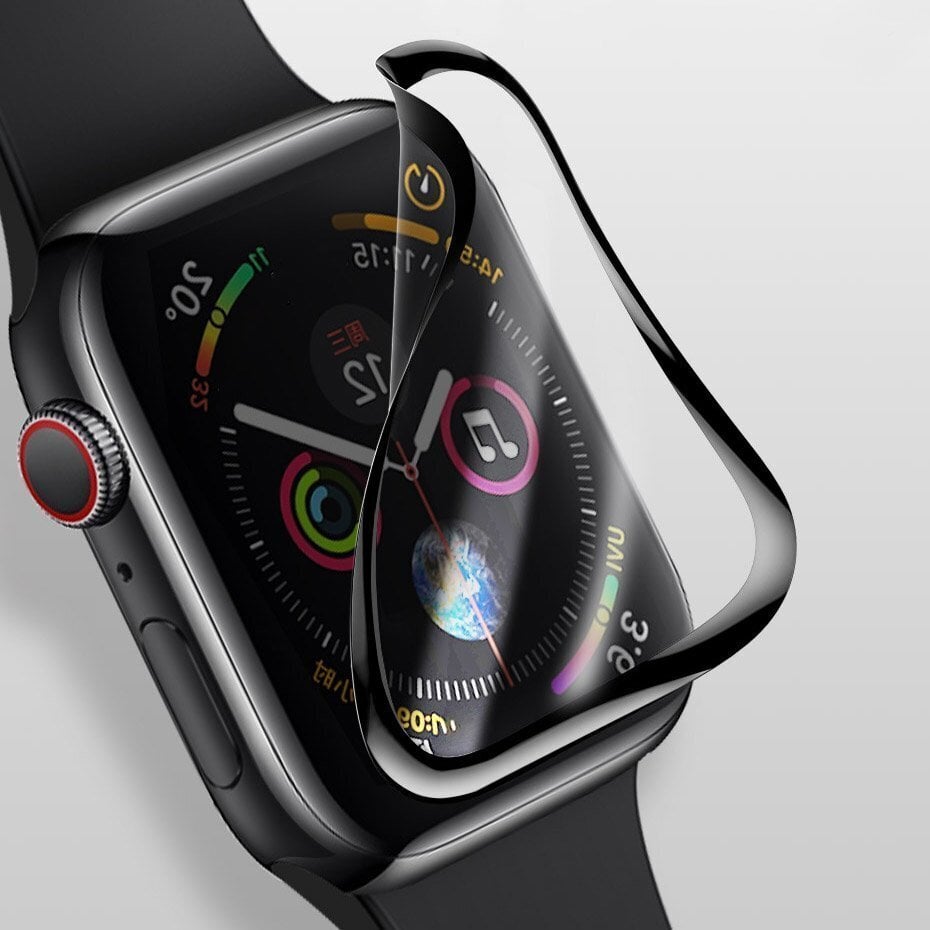 Baseus 0,2 mm karastatud klaasist pehme ekraanikaitse 44 mm Apple Watch 4 jaoks цена и информация | Nutikellade ja nutivõrude tarvikud | kaup24.ee