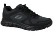 Meeste tossud Skechers Track, must hind ja info | Spordi- ja vabaajajalatsid meestele | kaup24.ee