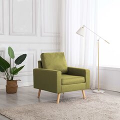 Кресло, 67x59x77 см, зеленый цена и информация | Кресла в гостиную | kaup24.ee