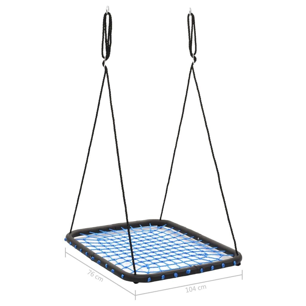 vidaXL kiik 104 x 76 cm 200 kg sinine цена и информация | Kiiged | kaup24.ee