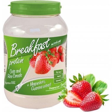 Miasto toidulisand ActivLab Protein Breakfast, 1 kg цена и информация | Proteiin | kaup24.ee