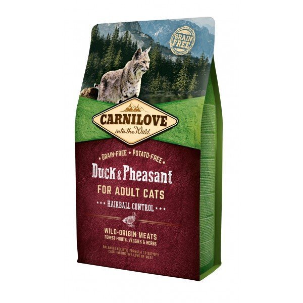 Carnilove Duck & Pheasant for Adult kassitoit 6 kg цена и информация | Kuivtoit kassidele | kaup24.ee