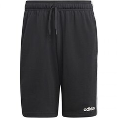 Meeste lühikesed püksid Adidas Essentials 3 S Short FT M DU7830, must hind ja info | Meeste lühikesed püksid | kaup24.ee