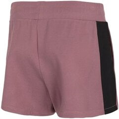 Naiste lühikesed püksid 4F W H4L21-SKDD011 60S, roosa цена и информация | Женские шорты | kaup24.ee