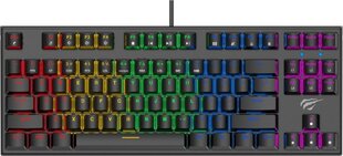 Клавиатура Havit KB857L, разноцветная цена и информация | Клавиатуры | kaup24.ee