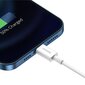 Baseus Superior kaabel USB kaabel - Lightning 2.4A 0.25 m, valge (CALYS-02) hind ja info | Mobiiltelefonide kaablid | kaup24.ee