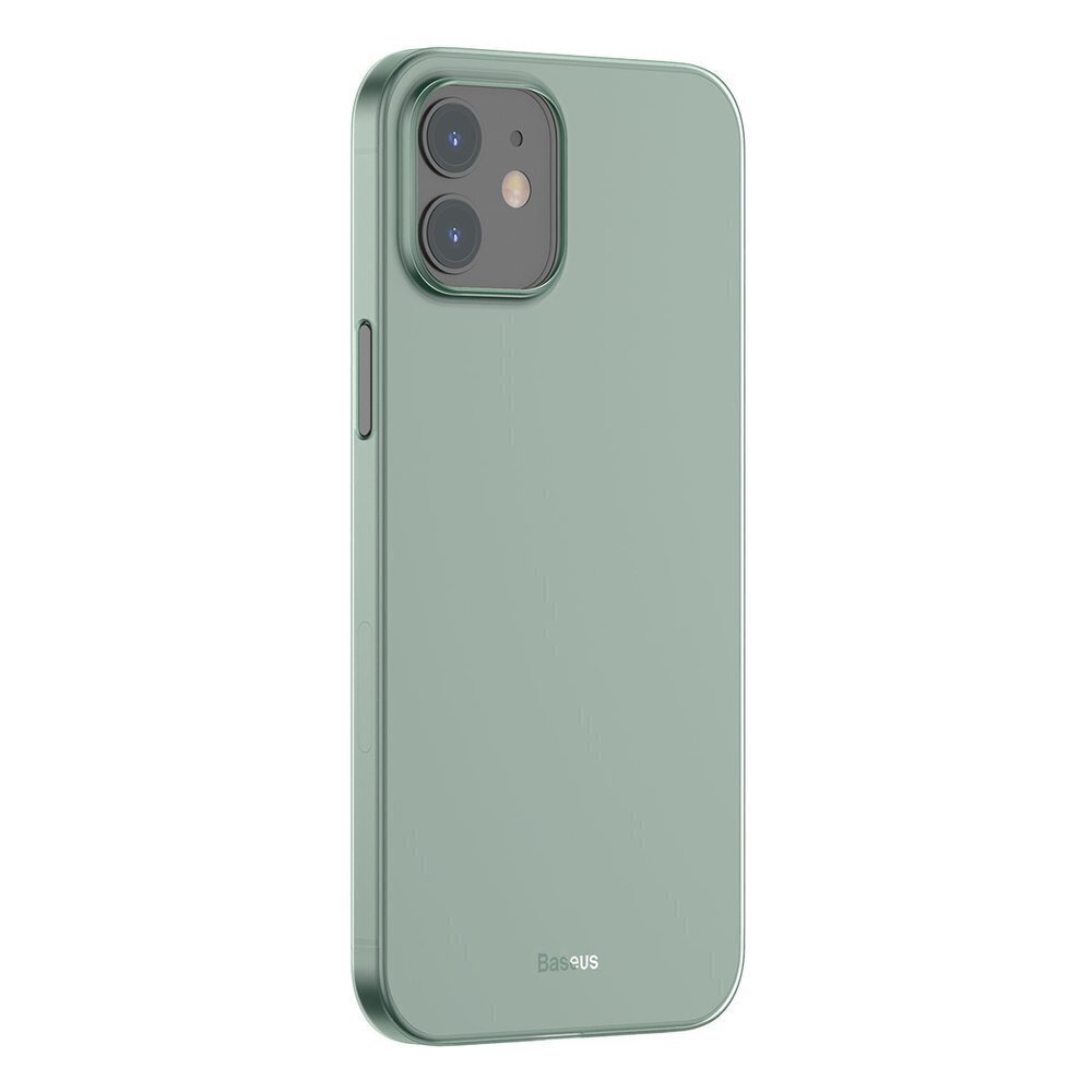 Telefoniümbris Baseus Wing Case Ultrathin sobib iPhone 12 Pro / iPhone 12, roheline (WIAPIPH61N-06) цена и информация | Telefoni kaaned, ümbrised | kaup24.ee